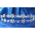 Nova moda atacado rhinestone hairband e tiara